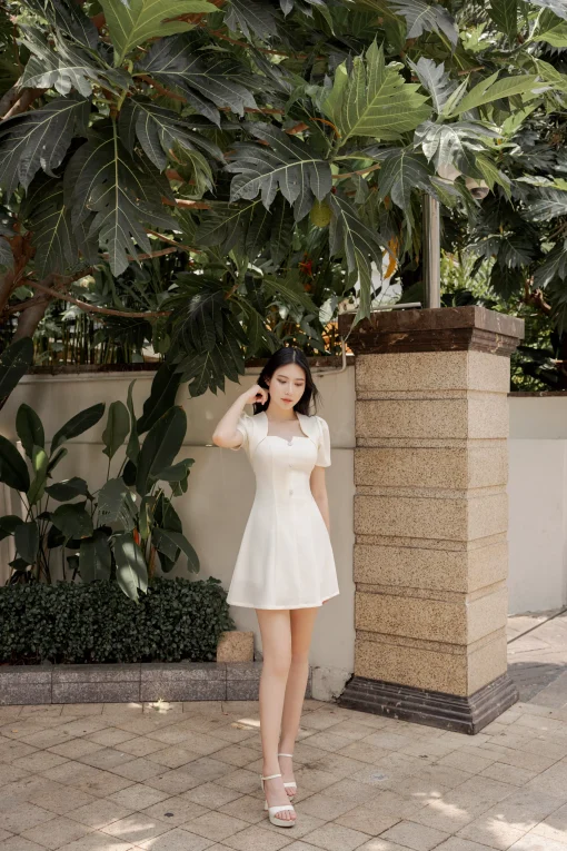 ELLEN TWEED DRESS - Ảnh 7