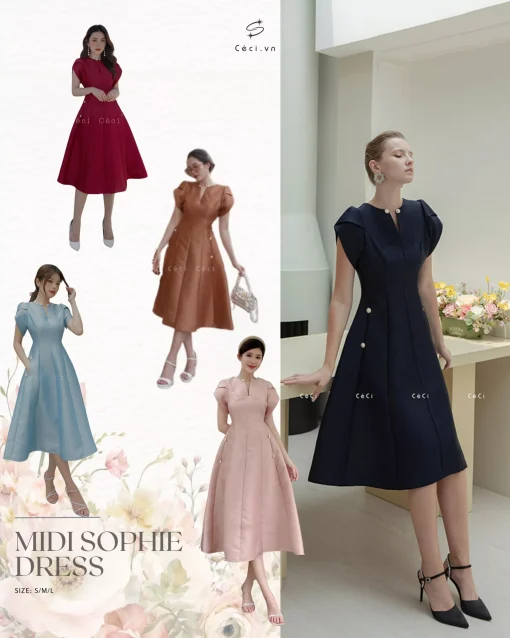 MIDI SOPHIE DRESS 356B