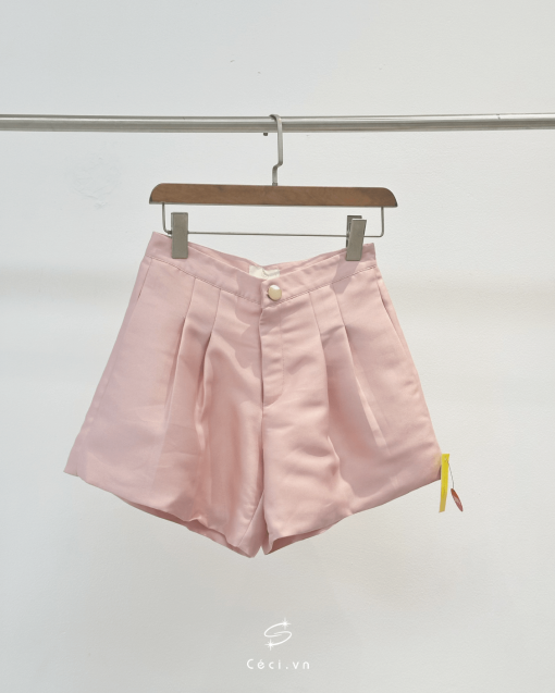 Quần Short Tafta đính nút - Ảnh 6