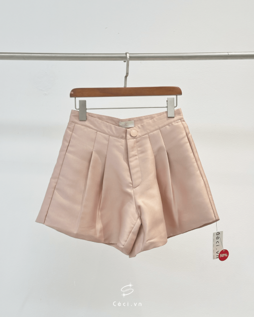 Quần Short Tafta đính nút - Ảnh 5