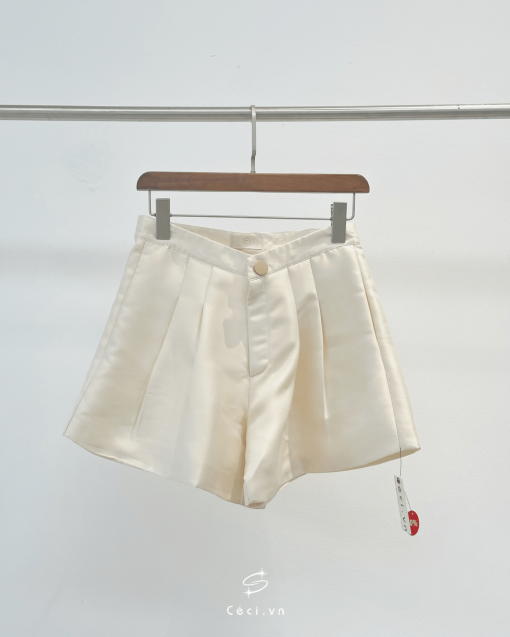 Quần Short Tafta đính nút - Ảnh 3