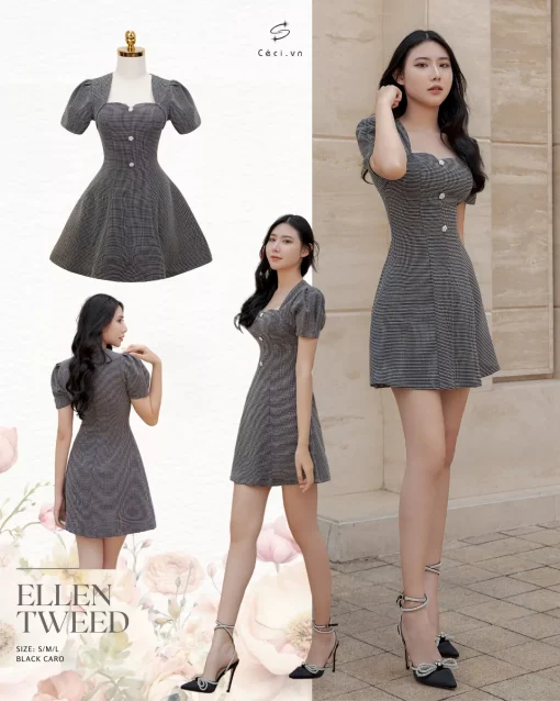ELLEN TWEED DRESS