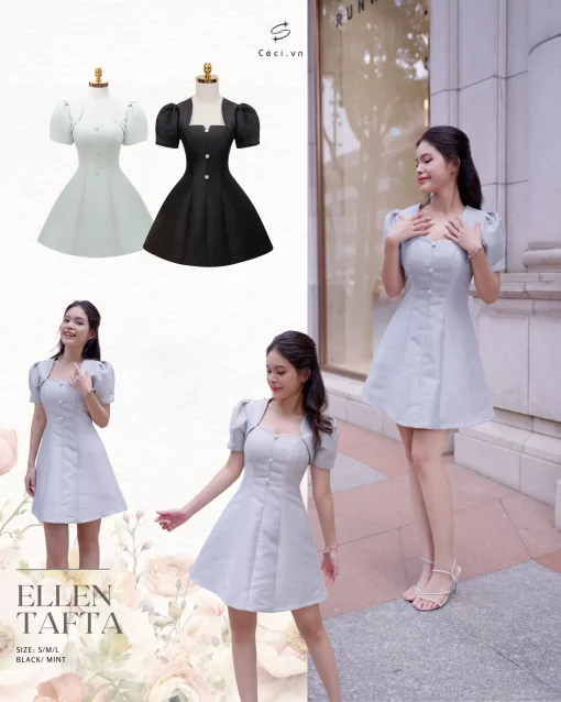 ELLEN TAFTA DRESS
