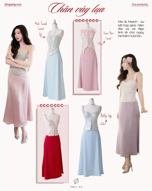 CHÂN VÁY LỤA 656 - Ảnh 2
