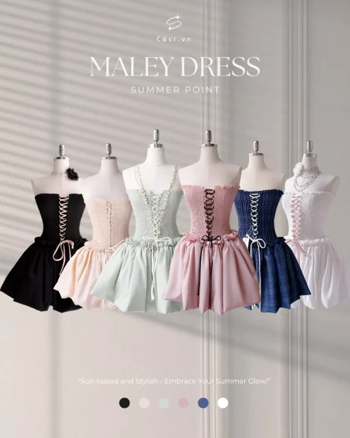 MALEY DRESS 584A - Ảnh 2