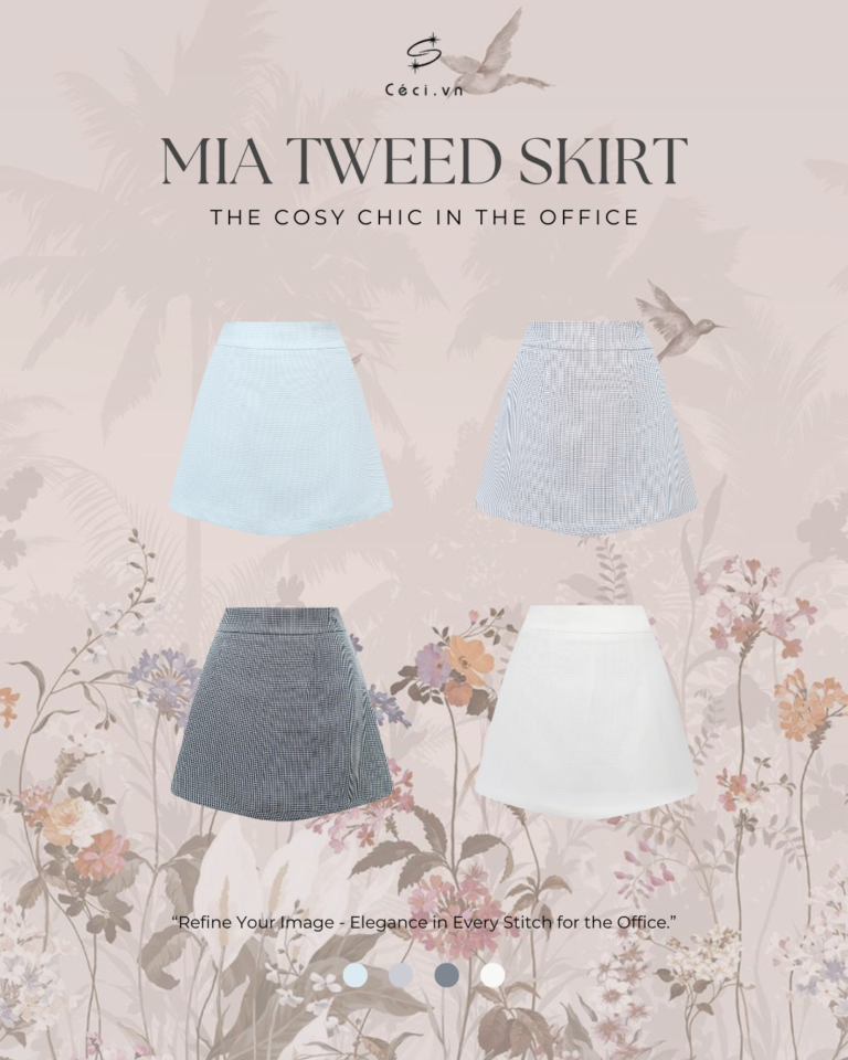 MIA TWEED SKIRT 547