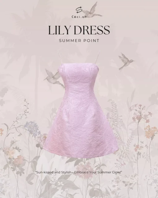 LILY -  GẤM HOA LAN TÍM - Ảnh 2