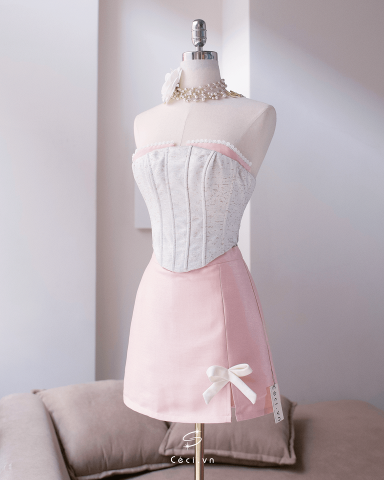 GIGI TWEED CORSET 639 - Ảnh 11