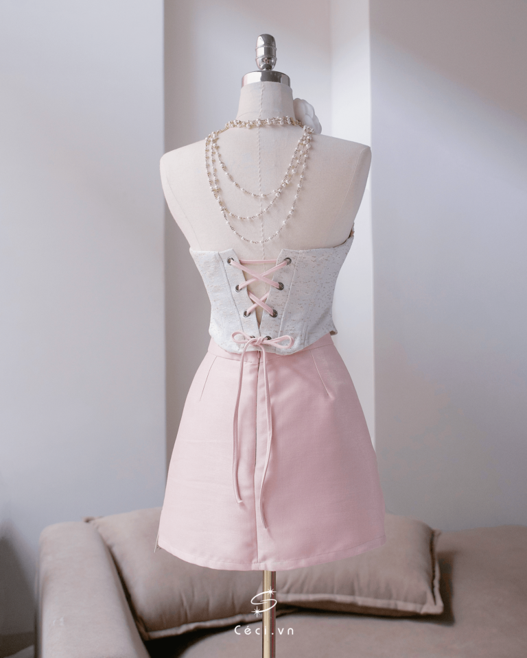 GIGI TWEED CORSET 639 - Ảnh 12