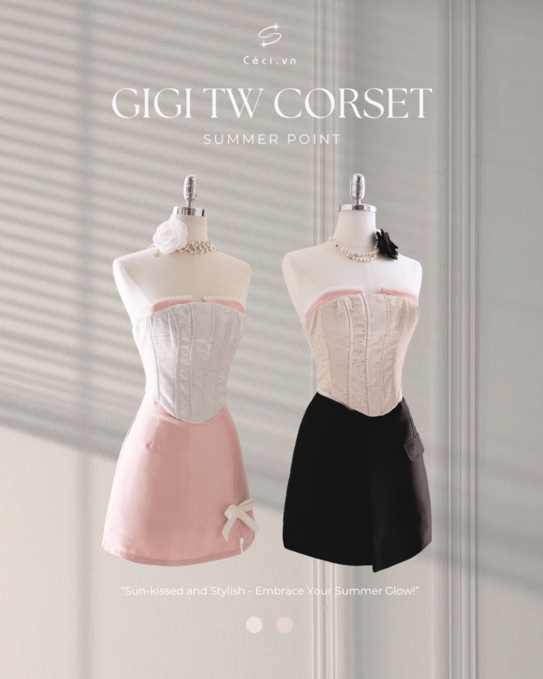 GIGI TWEED CORSET 639 - Ảnh 2