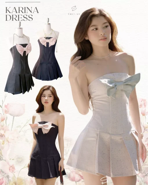 KARINA TWEED DRESS 642B