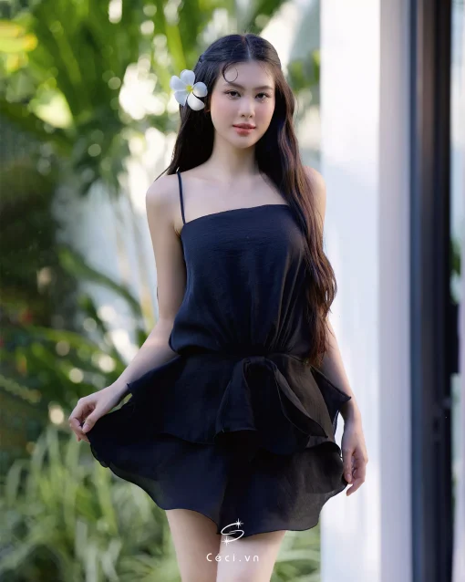 SHINY BOWIE DRESS 652 - Ảnh 6