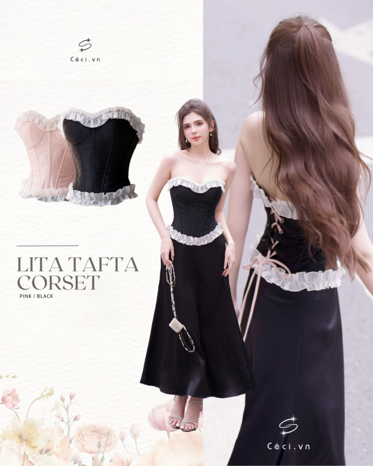 LITA TAFTA CORSET 640 - Ảnh 2