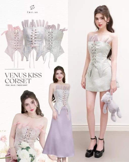 VENUS KISS 665 - TWEED MINT