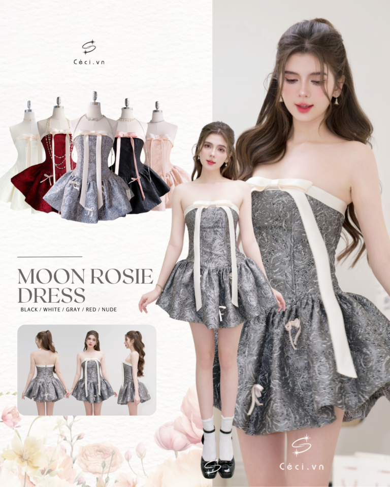MOON ROSIE DRESS 632 - Ảnh 2