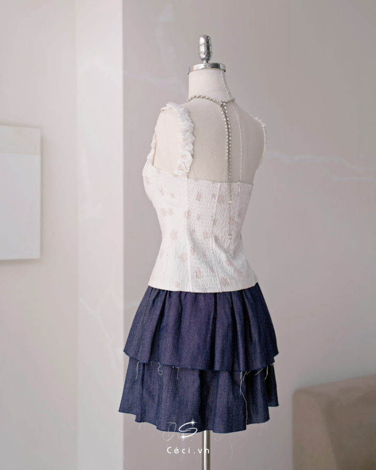 INDIGO SKIRT 624B - Ảnh 3