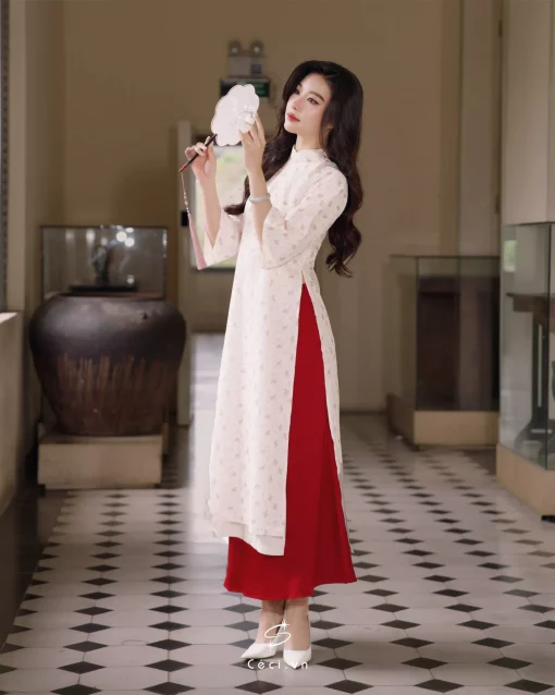 ÁO DÀI XUÂN NHI 691.1 - Ảnh 13