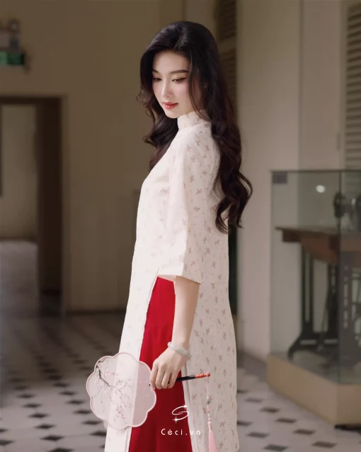 ÁO DÀI XUÂN NHI 691.1 - Ảnh 14