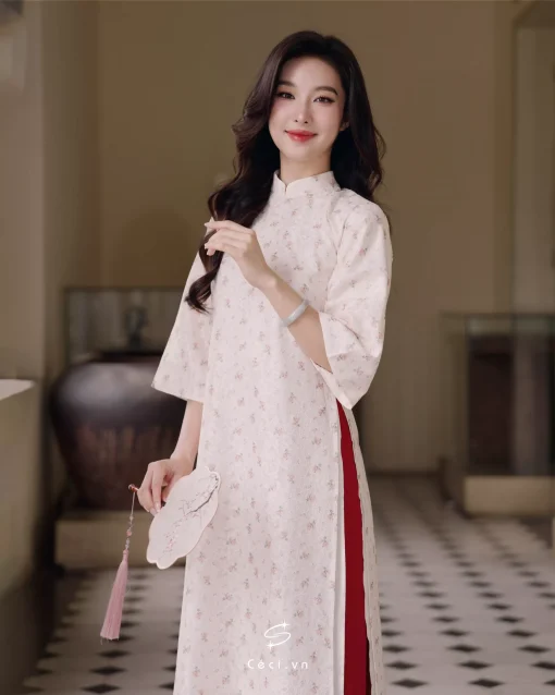 ÁO DÀI XUÂN NHI 691.1 - Ảnh 7