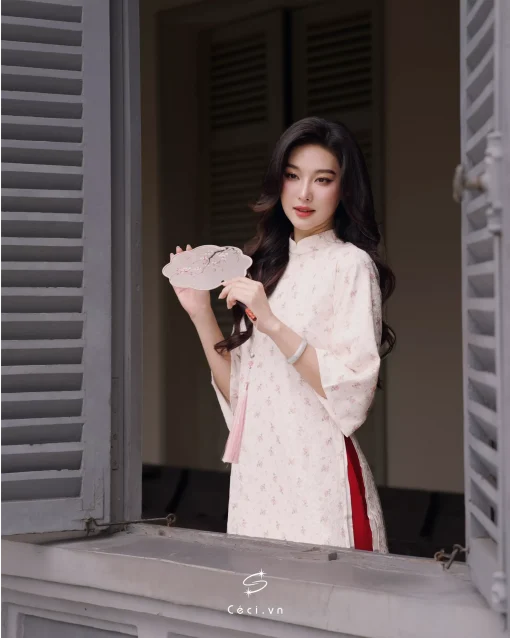 ÁO DÀI XUÂN NHI 691.1 - Ảnh 10