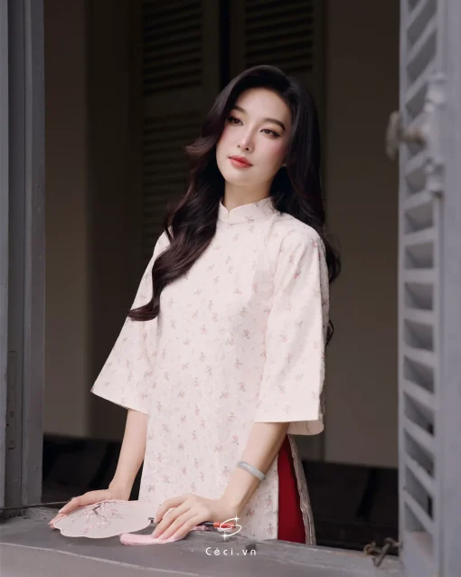 ÁO DÀI XUÂN NHI 691.1 - Ảnh 6