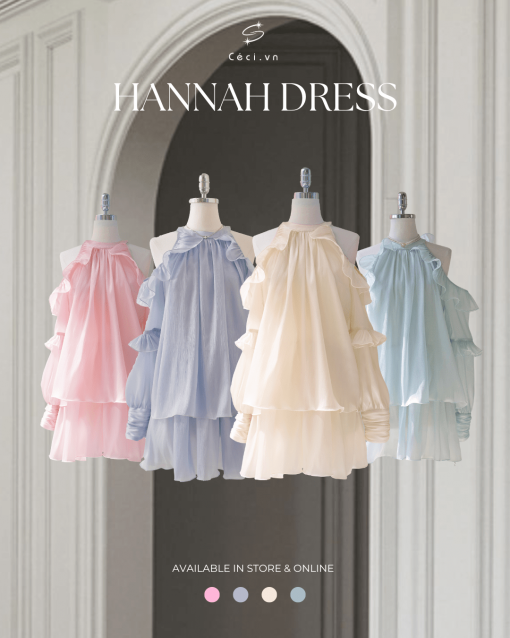 HANNAH DRESS 669 - Ảnh 2