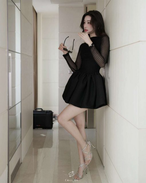 MAYA DRESS 684 - ĐEN - Ảnh 10