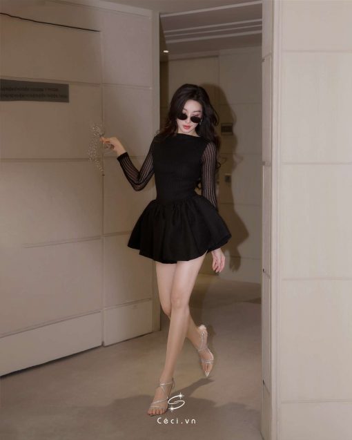 MAYA DRESS 684 - ĐEN - Ảnh 8