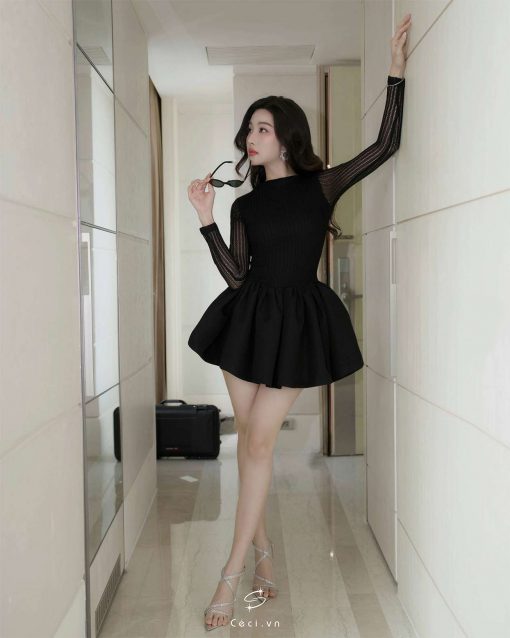 MAYA DRESS 684 - ĐEN - Ảnh 5