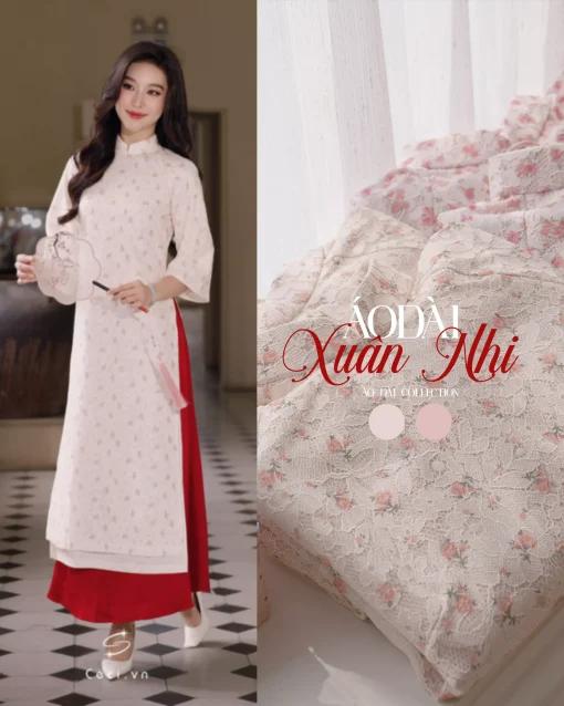 ÁO DÀI XUÂN NHI 691.1 - Ảnh 2