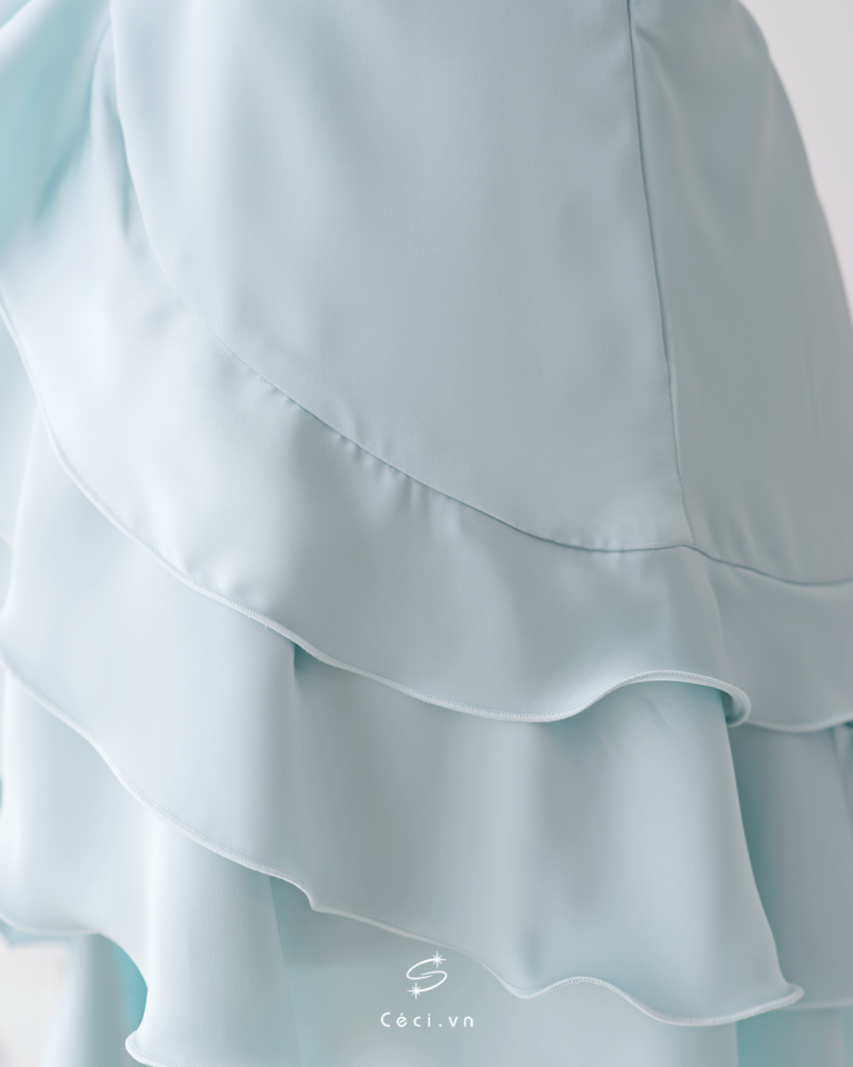 CAMILLE DRESS 688 - MINT - Ảnh 6