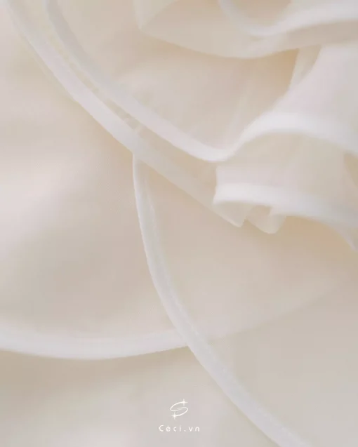 POEM DRESS 692 - TRẮNG KEM - Ảnh 7
