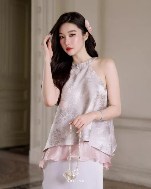 ÁO YẾM TƯỜNG SAN 647 - XÁM