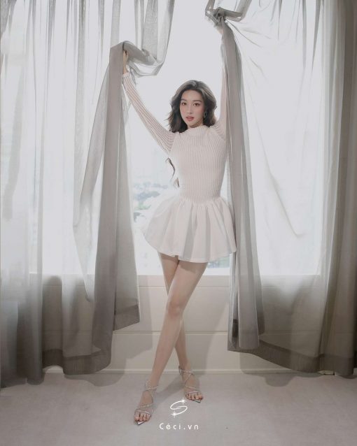 MAYA DRESS 684 - TRẮNG - Ảnh 8