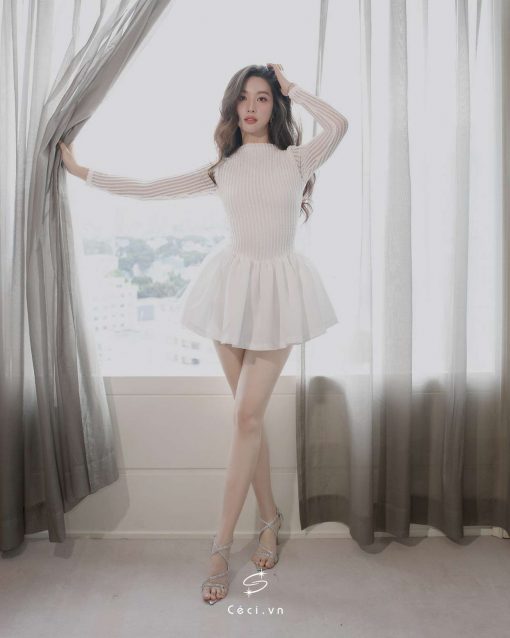 MAYA DRESS 684 - TRẮNG - Ảnh 6