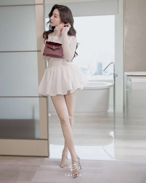 MAYA DRESS 684 - TRẮNG - Ảnh 3