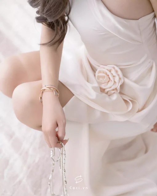 CHRISTIE DRESS 676 - KEM - Ảnh 5