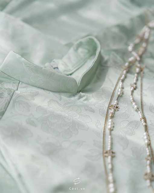 691.11 ÁO DÀI LINH LAN 1 - MINT - Ảnh 9