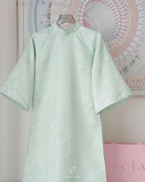 691.11 ÁO DÀI LINH LAN 1 - MINT - Ảnh 5