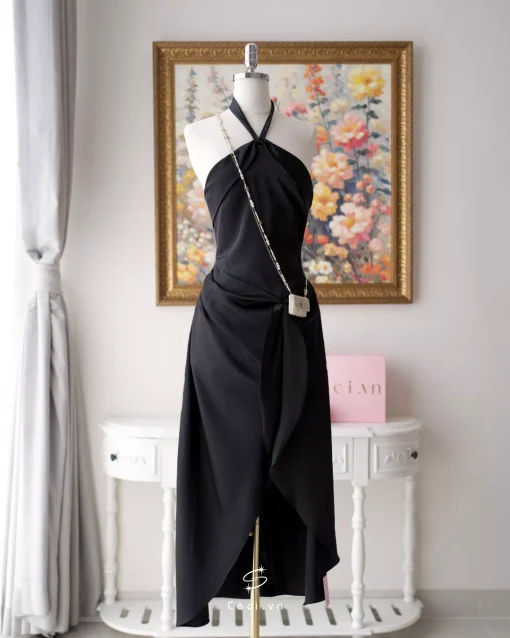 CHRISTIE DRESS 676 - ĐEN - Ảnh 4
