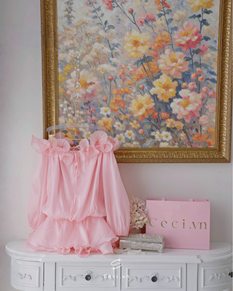 GRACE SET 694 - HỒNG - Ảnh 4