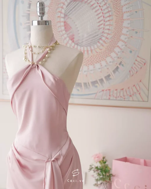 CHRISTIE DRESS 676 - HỒNG - Ảnh 3