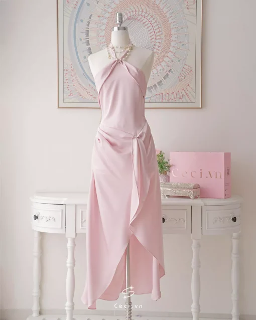 CHRISTIE DRESS 676 - HỒNG - Ảnh 4
