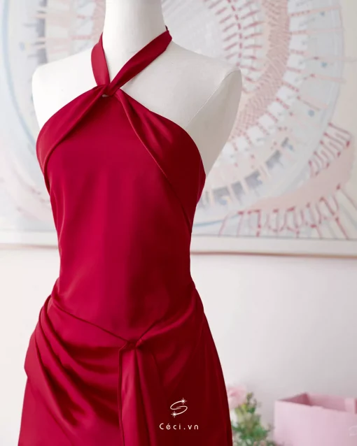 CHRISTIE DRESS 676 - ĐỎ - Ảnh 3
