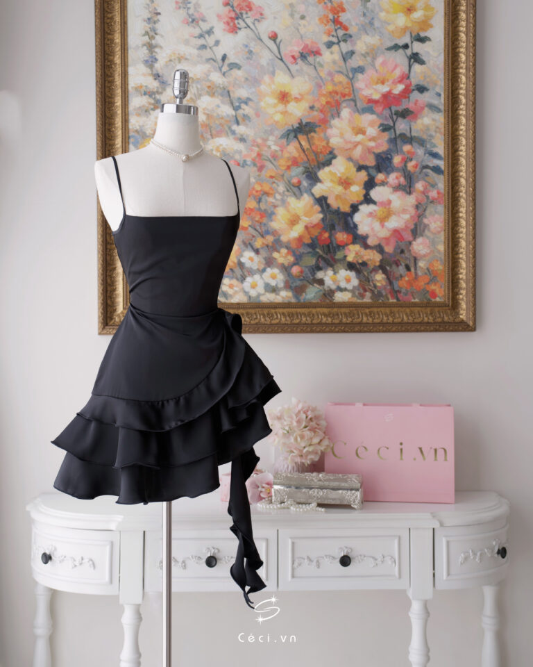 CAMILLE DRESS 688 - ĐEN