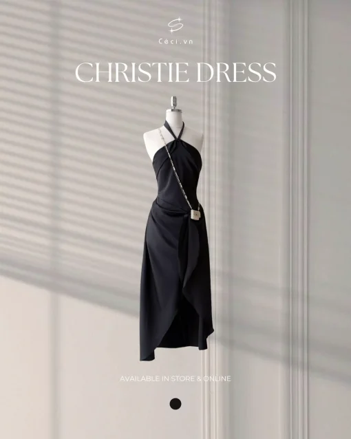 CHRISTIE DRESS 676 - ĐEN