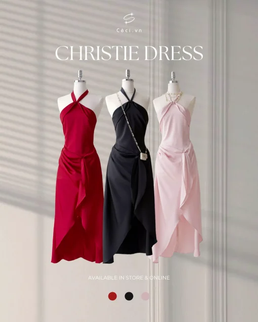 CHRISTIE DRESS 676 - ĐEN - Ảnh 2