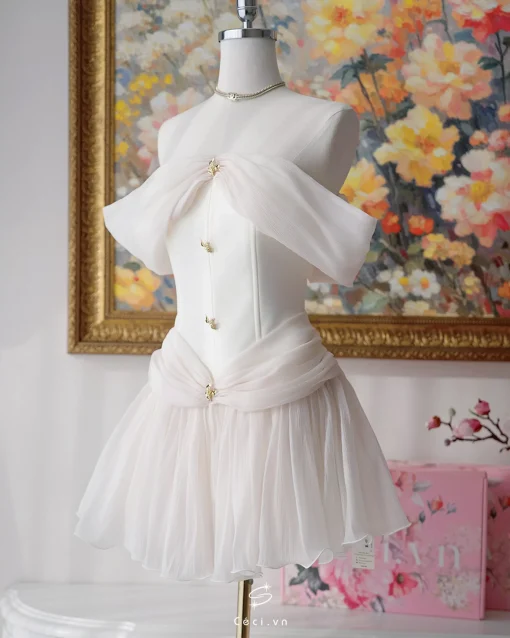 HERA DRESS 699- TAFTA KEM - Ảnh 2
