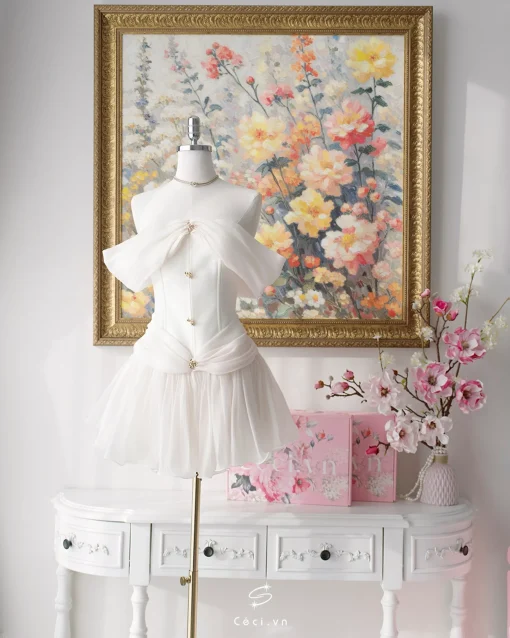 HERA DRESS 699- TAFTA KEM - Ảnh 4