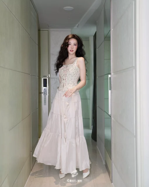 LINA SKIRT 707 - KEM - Ảnh 4